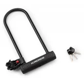 Zabezpieczenia do roweru - Kross Zapięcie U-lock KZU 350 czarny / Rozmiar: 18 x 34 cm - miniaturka - grafika 1