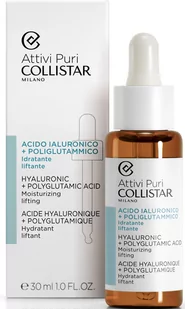 Collistar Collistar PURE ACTIVES KWAS HIALURONOWY + POLIGLUTAMINOWY 30 ml - Serum do twarzy - miniaturka - grafika 2