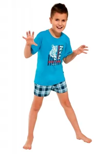 Piżamy chłopięce - Cornette Young Boy 282/109 Tiger 2 134-164 piżama chłopięca - grafika 1