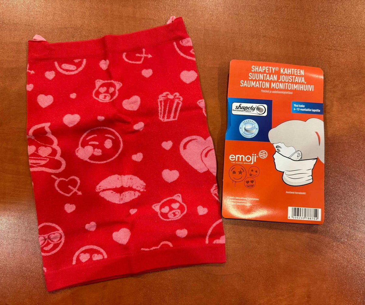 Emoji bandana wielofunkcyjna komin 6-12lat