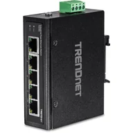 Pozostałe akcesoria sieciowe - Trendnet TI-E50 łącza sieciowe Nie zarządzany Fast Ethernet (10/100) Czarny - miniaturka - grafika 1