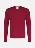 Swetry męskie - Calvin Klein Sweter Z Wełny Merino rot - miniaturka - grafika 1