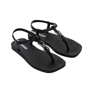 Ipanema Sandały damskie Artisan FEM, czarny, 41.5 EU - Sandały damskie - miniaturka - grafika 1