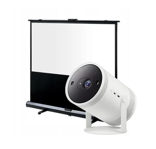 Projektor SAMSUNG The Freestyle Gen2 SP-LFF3CLAXXXH projektor przenośny+ ekran Libra 92 cale (komplet) - Projektory - miniaturka - grafika 1