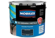 Farby wewnętrzne - Farba Ftalonal Szary Antracyt Ral 7016 5L Nobiles - miniaturka - grafika 1