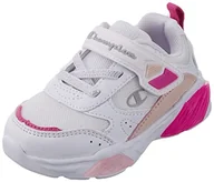 Buty dla dziewczynek - Champion Wave G Td sneakersy dziewczęce, Biały Ww001, 22 EU - miniaturka - grafika 1