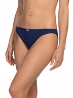 Majtki damskie - LAMA Figi Damskie Bikini GRANATOWO-BIAŁE r. M, 3 szt. - miniaturka - grafika 1