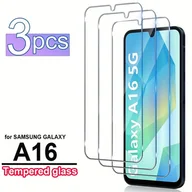 Inne - TEMU 3-częściowy Ochraniacz Ekranu dla for samsung for galaxy A16 5G, Matowy Szklany Ochronny, Twardość 9H, Pełne Pokrycie, Ochrona Przed Pociskami, - miniaturka - grafika 1