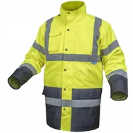 Odzież robocza - HÖGERT kurtka zimowa 3w1 ŻÓŁTA ostrzegawcza - XXXL - miniaturka - grafika 1