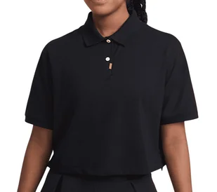 Koszulka Damska Polo Nike Krótka Golf DC3426-010 r. M - Koszulki i topy damskie - miniaturka - grafika 1