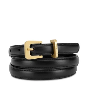 Pasek Damski Gino Rossi BLYL24003-2 Czarny - Paski - miniaturka - grafika 1