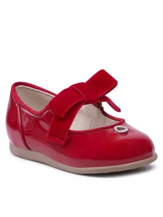 Buty dla dziewczynek - Mayoral Półbuty 42216 Czerwony - grafika 1