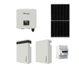 Zestaw SOLAX Power - 10kWp JINKO + 15kW inwerter SOLAX 3f + akumulator 11,6 kWh - Akcesoria do kolektorów i fotowoltaiki - miniaturka - grafika 1