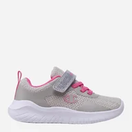 Buty dla dziewczynek - Buty sportowe dziecięce dla dziewczynki lekkie Champion S32532-ES012 30 Szary/Fuksja (8058132051454) - miniaturka - grafika 1