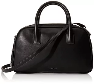 Calvin Klein Damska Organizational Satchel Modern Essentials torba na ramię, czarna, rozmiar uniwersalny - Torebki damskie - miniaturka - grafika 1