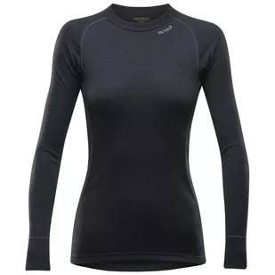 Koszulka DEVOLD Duo Active Merino 205 Shirt Woman black L - Koszulki sportowe damskie - miniaturka - grafika 1