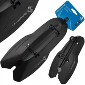 Błotniki rowerowe - M-Wave, Błotnik przedni na ramę, Mud Max DT, czarny - miniaturka - grafika 1