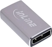 Złącza, przejściówki, adaptery - InLine® DisplayPort 1.4 Adapter, DisplayPort Buchse / Buchse, 8K UHD - miniaturka - grafika 1