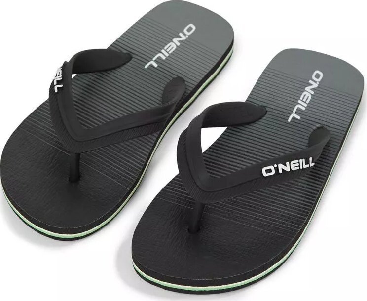 O Neill Dziecięce japonki O'neill PROFILE GRAPHIC SANDALS black simple gradient b panel rozmiar 30/31