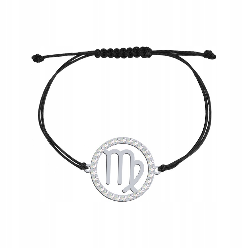 Srebrna Bransoletka Znak Zodiaku PANNA