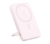 Powerbanki - Baseus PicoGo Qi2 5000mAh 20W Różowy - miniaturka - grafika 1