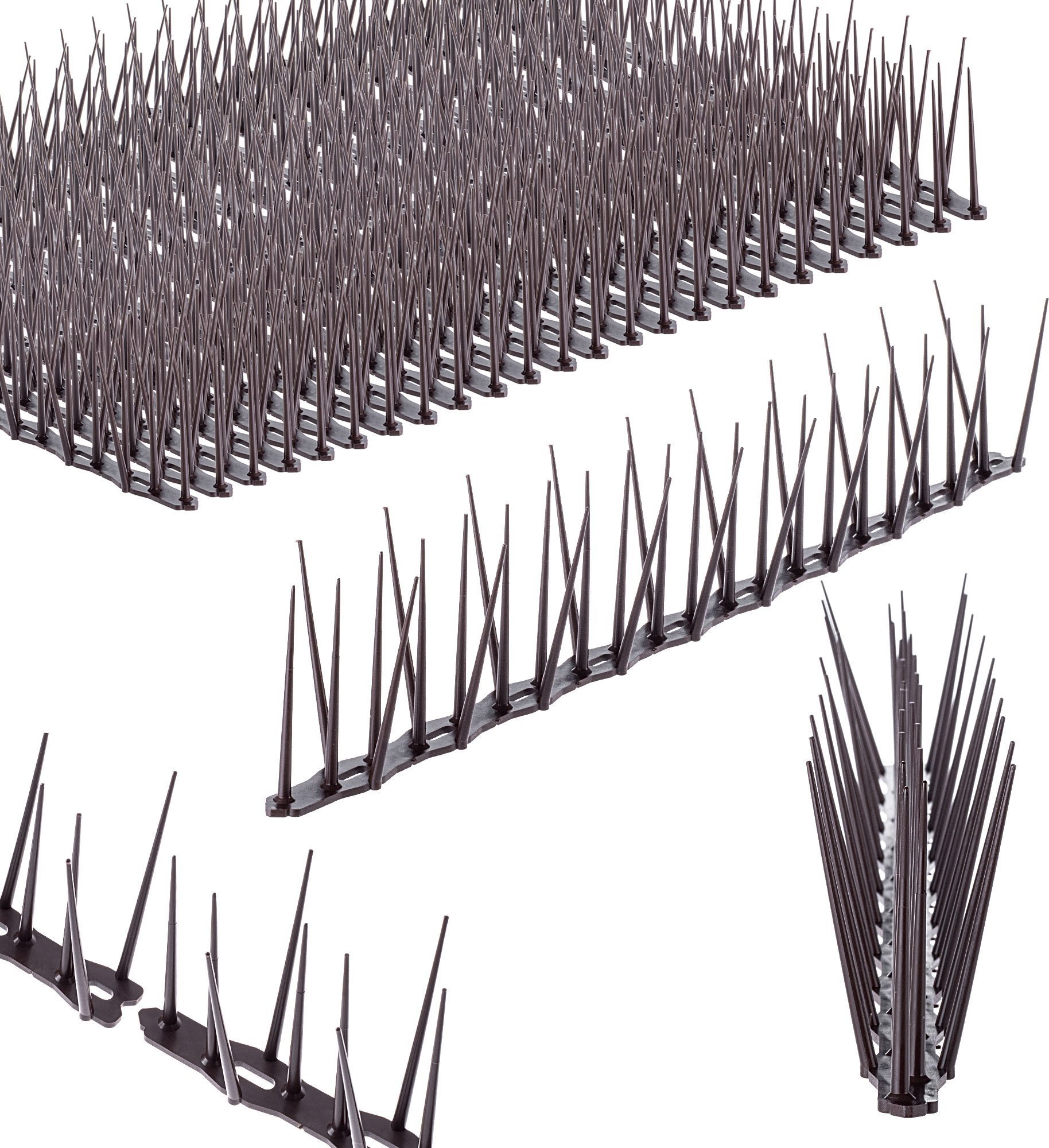Kadax 24x kolce Na Ptaki Przeciw Ptakom Nierdzewne Wysokie 11,64m