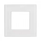 Żarówki LED - Maclean Szklana ramka pojedyncza MCE730W Biała - miniaturka - grafika 1