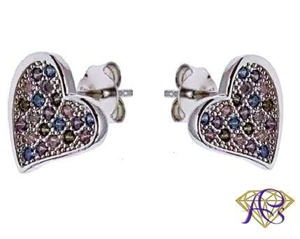 Srebrne kolczyki Ag 925 serca IM0960124ER