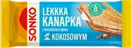 Ciastka - SONKO Lekkka kanapka z nadzieniem o smaku kokosowym 30g - miniaturka - grafika 1