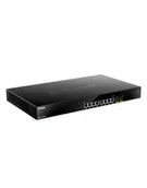 Switche - D-LINK DMS-1100-10TP 8-Port 2.5G BASE-T PoE and 2-port 10G SFP+ Smart Managed Switch - miniaturka - grafika 1
