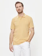 Koszulki męskie - Selected Homme Polo 16087840 Beżowy Regular Fit - miniaturka - grafika 1