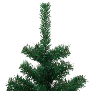 Lumarko Spiralna choinka ze stojakiem i LED, zielona, 150 cm, PVC - Choinki - miniaturka - grafika 8