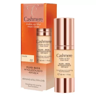 Cashmere Cashmere Make-up blur maxi cover Fluid baza wygładzająco-kryjąca 02 nude - Podkłady do twarzy - miniaturka - grafika 1