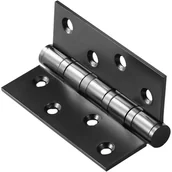Zawiasy, okucia i inne akcesoria - Zawias ze stali nierdzewnej, zawias drzwiowy 100x76 mm, zewnętrzne zawiasy drzwiowe drewniane do szafek, łożysko kulkowe, 1 para (2 sztuki) - miniaturka - grafika 1