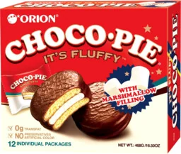 Original Choco Pie, całe pudełko (12 x 39g) - Orion - Kuchnie świata - miniaturka - grafika 1
