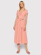 Sukienki - Guess Sukienka koktajlowa WBGK86 WE6D1 Różowy Regular Fit - miniaturka - grafika 1