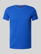 Koszulki męskie - T-shirt o kroju slim fit z okrągłym dekoltem - miniaturka - grafika 1