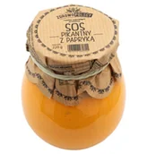 Majonezy i dressingi - Zdrowopolscy Sos pikantny z papryką 220g - miniaturka - grafika 1