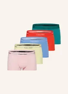 Majtki damskie - Calvin Klein Bokserki, 5 Szt. lila - miniaturka - grafika 1