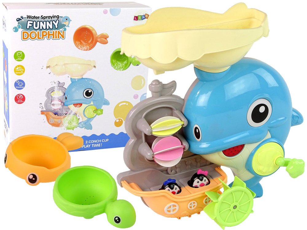 WODOSPAD KĄPIELOWY DLA DZIECI MAGICZNY DELFIN