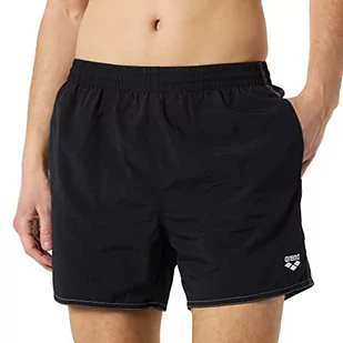 ARENA BYWAYX R Swim Trunks, Black-White, 3XL Męskie, Black-white, 3XL - Kąpielówki męskie - miniaturka - grafika 1
