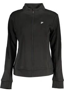 CZARNA BLUZA DAMSKA FILA Z ZAMKIEM - Bluzy damskie - miniaturka - grafika 1