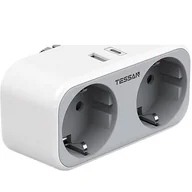 Kostki, złączki, wtyczki - Gniazdo TESSAN TS-WS02DE00 - miniaturka - grafika 1