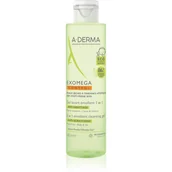 Kosmetyki kąpielowe dla dzieci - A-Derma Exomega Control 2 in 1 emollient cleansing gel żel pod prysznic do skóry suchej i atopowej 200 ml - miniaturka - grafika 1