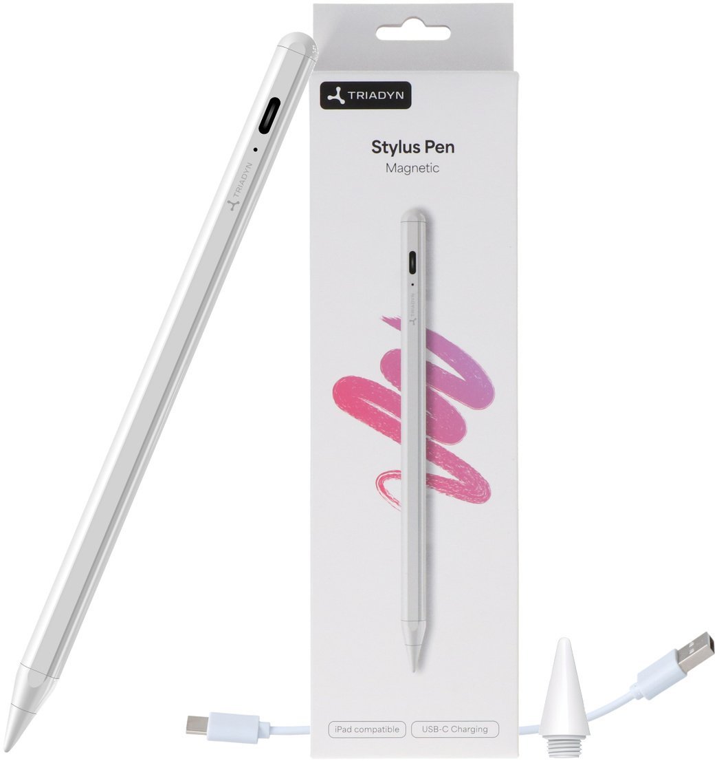 Rysik Triadyn Nowy Rysik TRIADYN Magnetic Stylus Pen do iPad USB-C TRD-MSP01