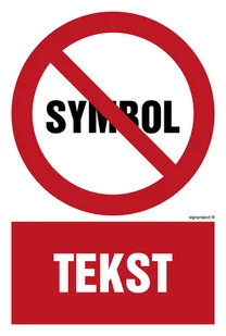 ZNAK NA ZAMÓWIENIE WZÓR B-005, KN - FOLIA PODŁOGOWA NIEŚWIECĄCA; (700X1050MM) - Systemy ekspozycyjne i znaki informacyjne - miniaturka - grafika 1