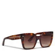 Okulary przeciwsłoneczne - Okulary przeciwsłoneczne Calvin Klein CK23508S Brązowy - miniaturka - grafika 1