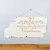 Pomoce naukowe - Znam swój alfabet - tablica drewniana Tir - Colorado - miniaturka - grafika 1