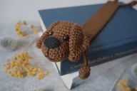 Zakładki do książek - Zakładka do Książki Czekoladowy Labrador - miniaturka - grafika 1