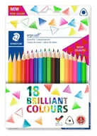 Przybory szkolne - Staedtler Ergosoft ołówek trójkątnym etui z kartonu, 12 + 6 157 C18P1 - miniaturka - grafika 1